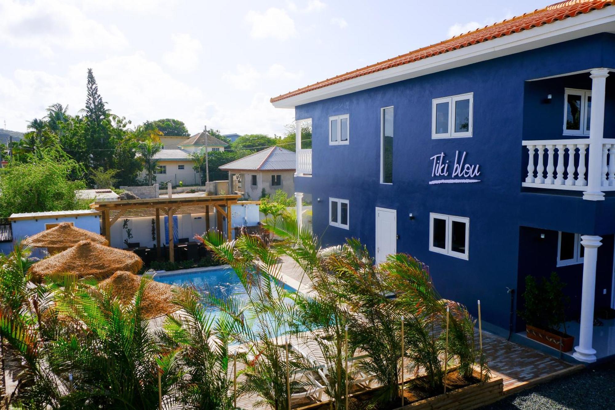 Tiki Blou - Mini Resort Centraal Gelegen Tussen Mambo Beach & Jan Thiel 威廉斯塔德 外观 照片